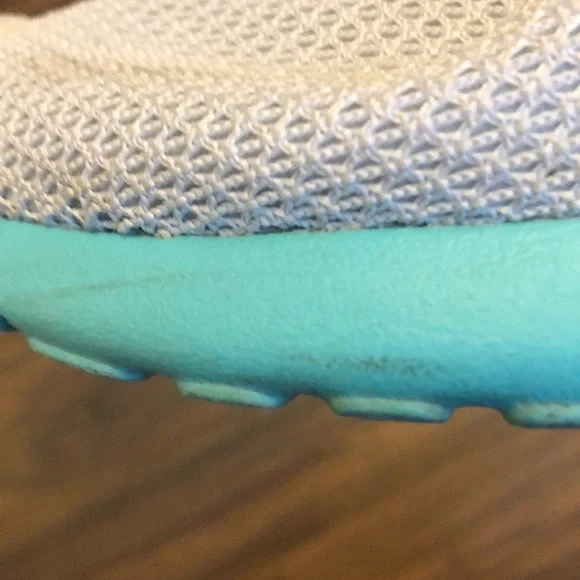 Nike Roshe Run Men’s Shoes - Light Gray/Teal, Size 8 (Fits Women’s Size 9.5) - Picture 9 of 10